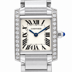 Cartier Tank Française Small W4TA0008 Stainless Steel Watch